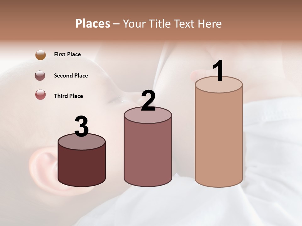 Motherhood Caucasian Tenderness PowerPoint Template