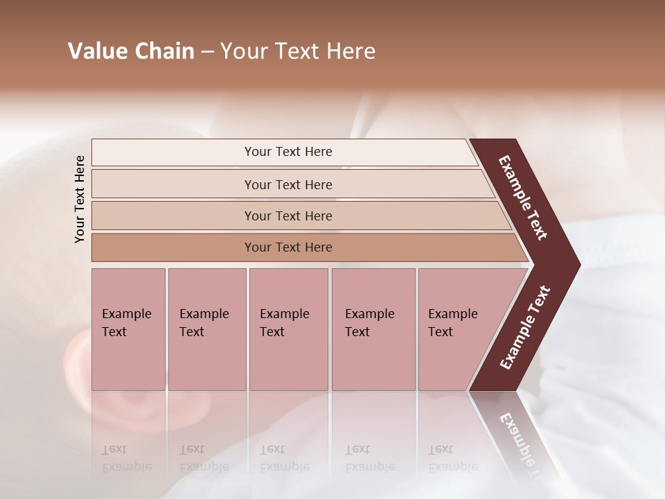 Motherhood Caucasian Tenderness PowerPoint Template