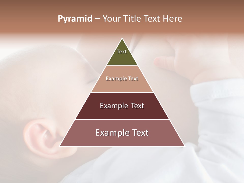 Motherhood Caucasian Tenderness PowerPoint Template