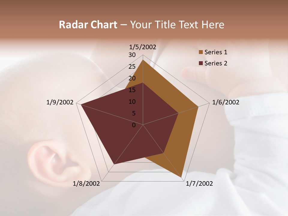 Motherhood Caucasian Tenderness PowerPoint Template