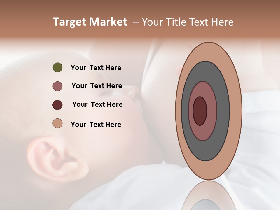 Motherhood Caucasian Tenderness PowerPoint Template