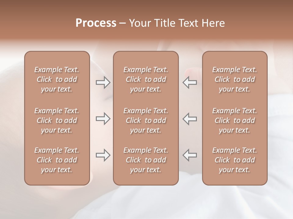 Motherhood Caucasian Tenderness PowerPoint Template