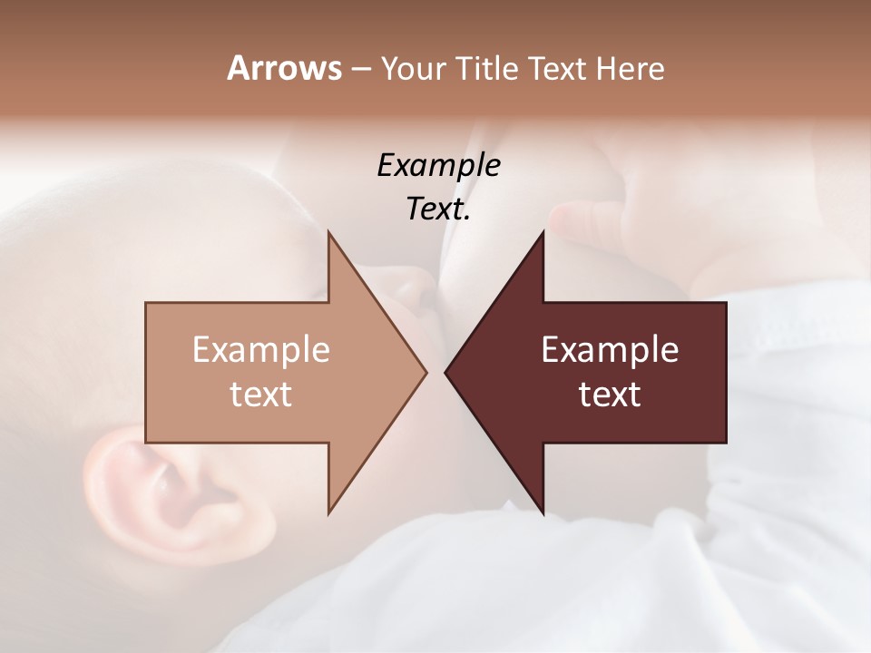 Motherhood Caucasian Tenderness PowerPoint Template