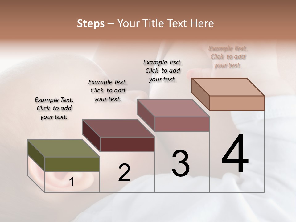 Motherhood Caucasian Tenderness PowerPoint Template