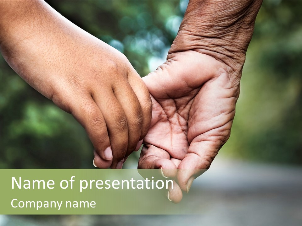 Grandmamma Concept Grandmother PowerPoint Template