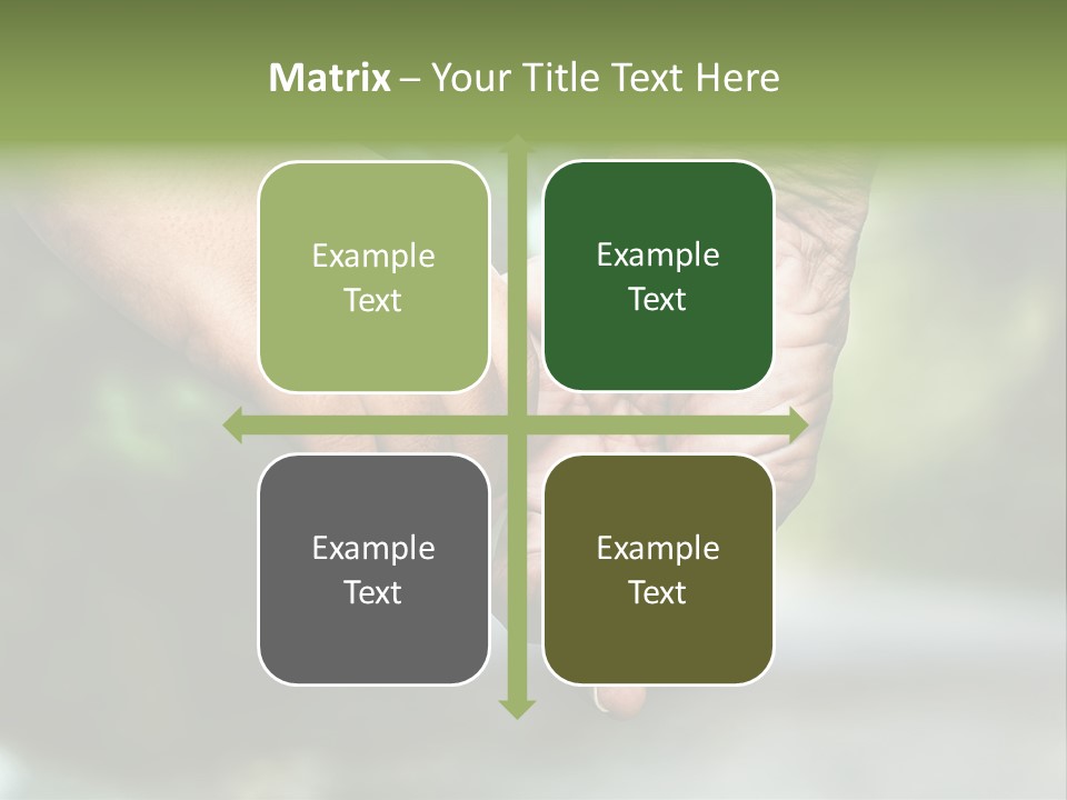 Grandmamma Concept Grandmother PowerPoint Template