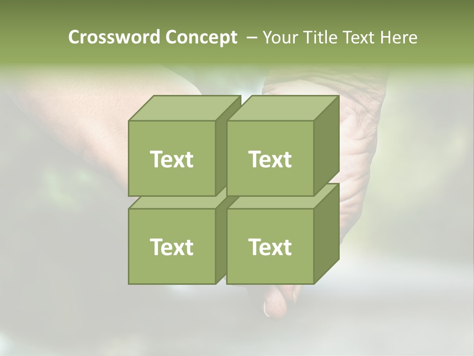 Grandmamma Concept Grandmother PowerPoint Template