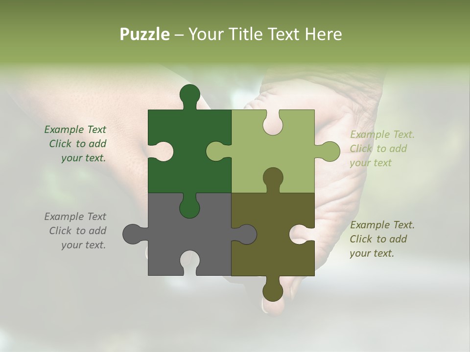 Grandmamma Concept Grandmother PowerPoint Template