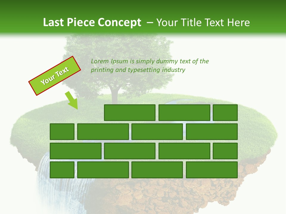 Piece Of Land PowerPoint Template