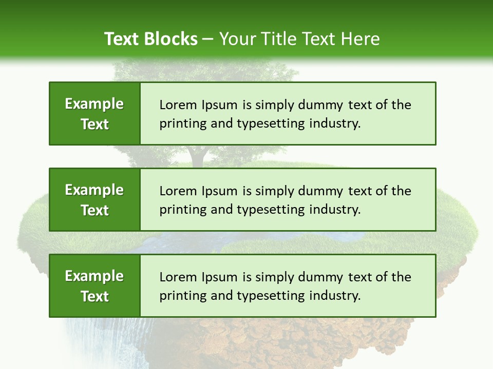 Piece Of Land PowerPoint Template