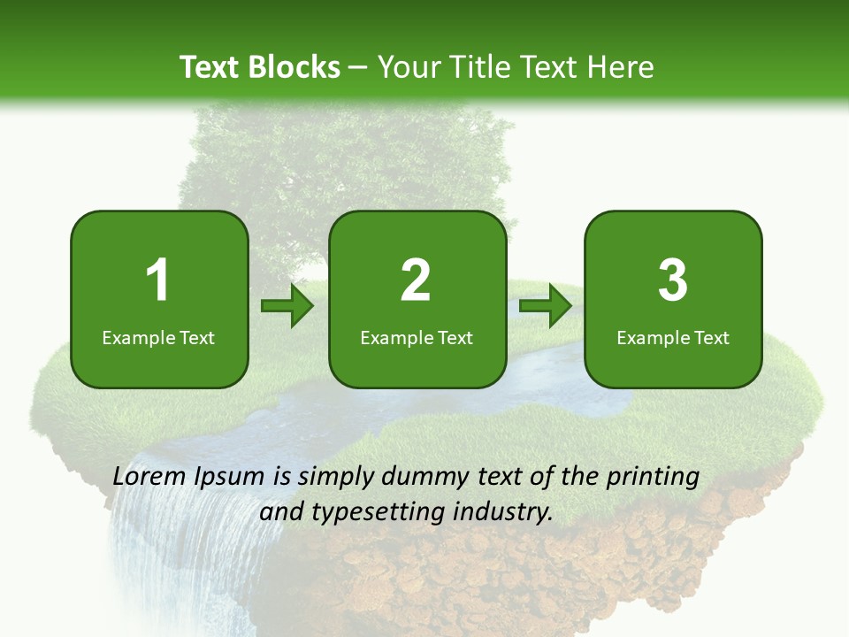 Piece Of Land PowerPoint Template