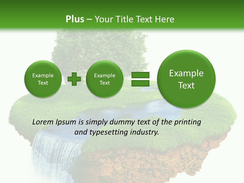 Piece Of Land PowerPoint Template