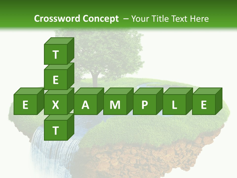 Piece Of Land PowerPoint Template