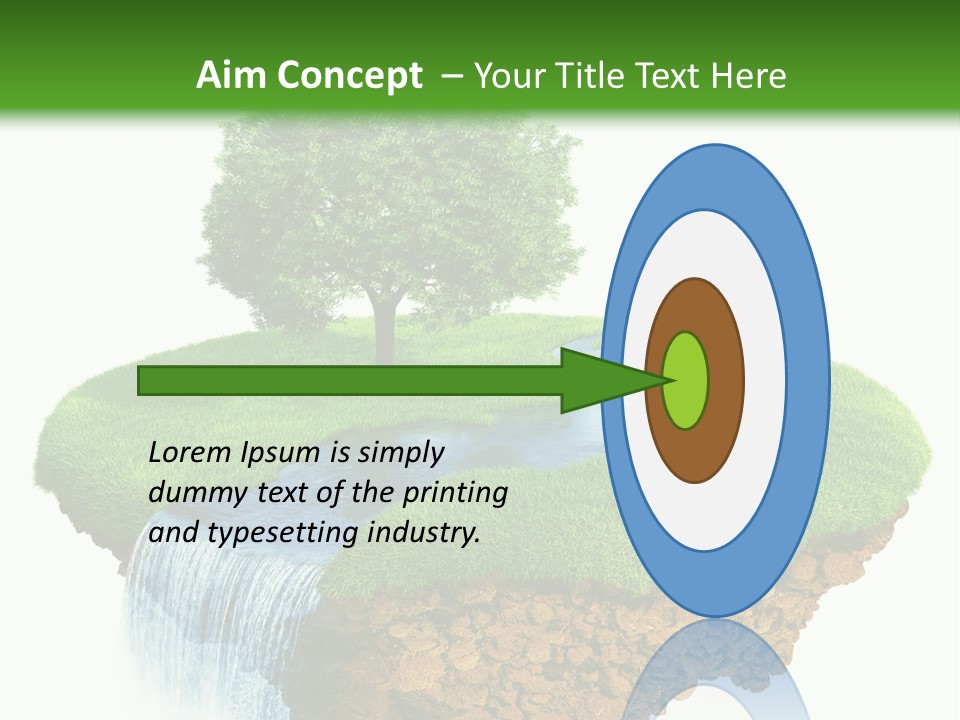 Piece Of Land PowerPoint Template