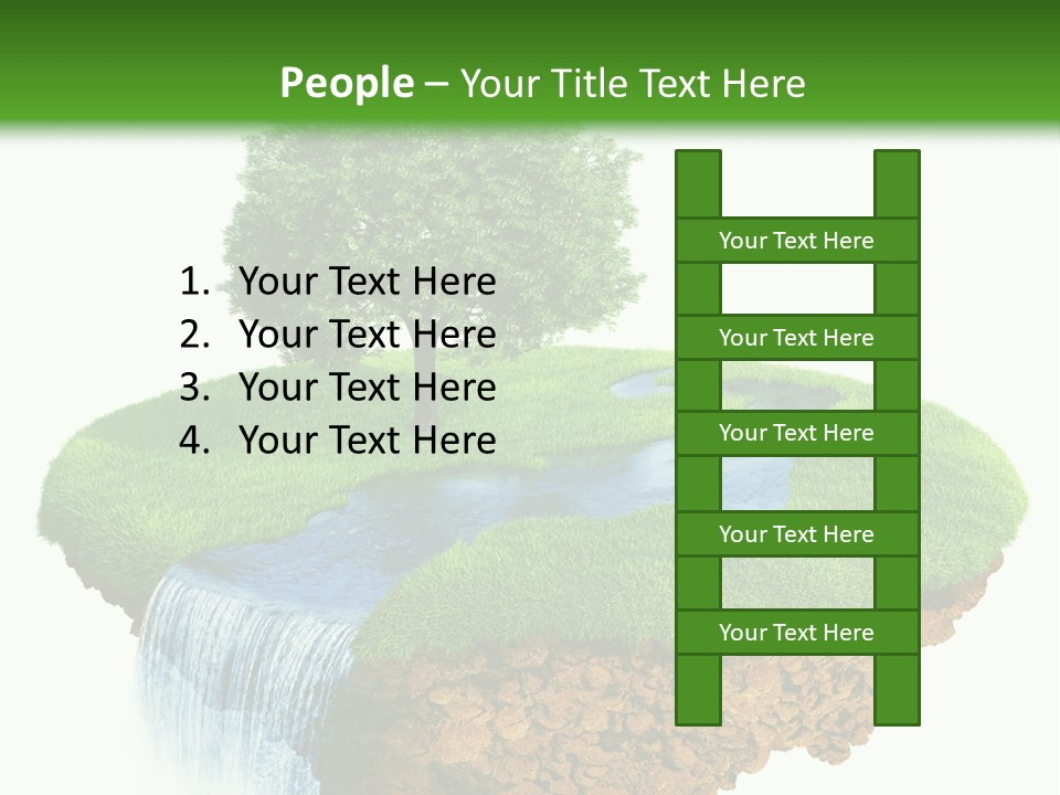 Piece Of Land PowerPoint Template