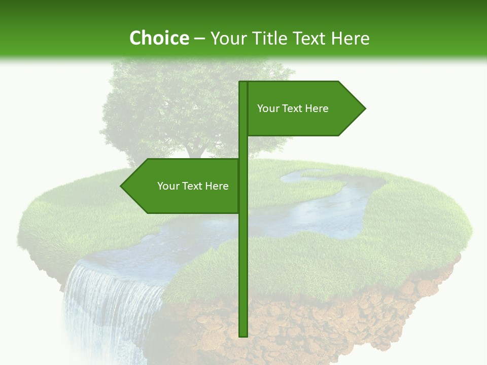 Piece Of Land PowerPoint Template