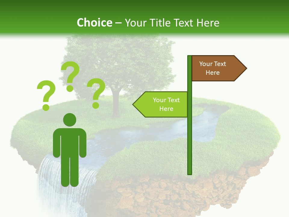 Piece Of Land PowerPoint Template