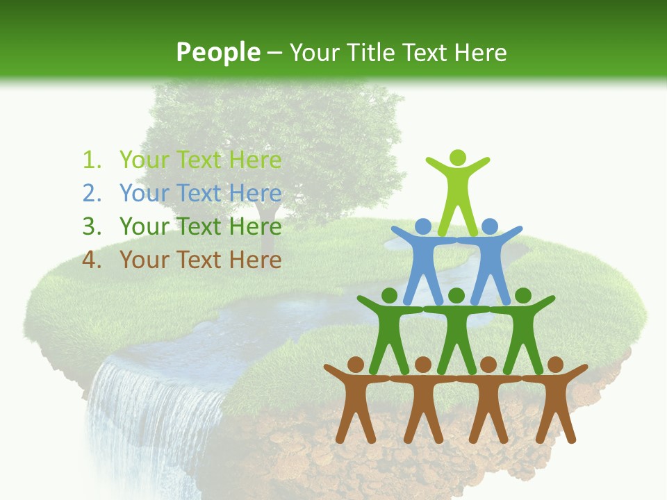 Piece Of Land PowerPoint Template