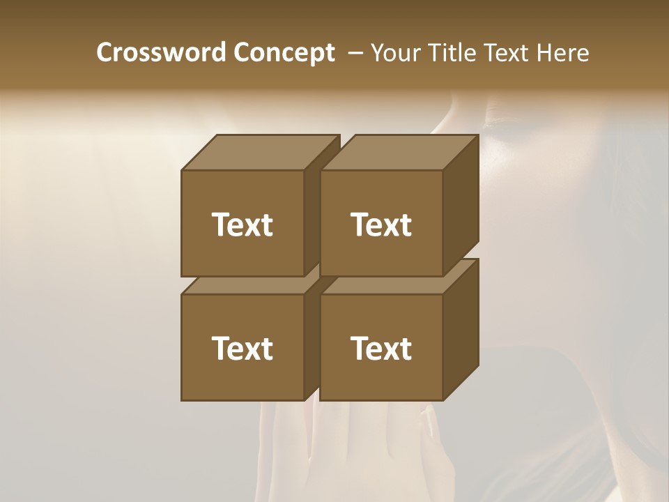 Female Prayer Belief PowerPoint Template
