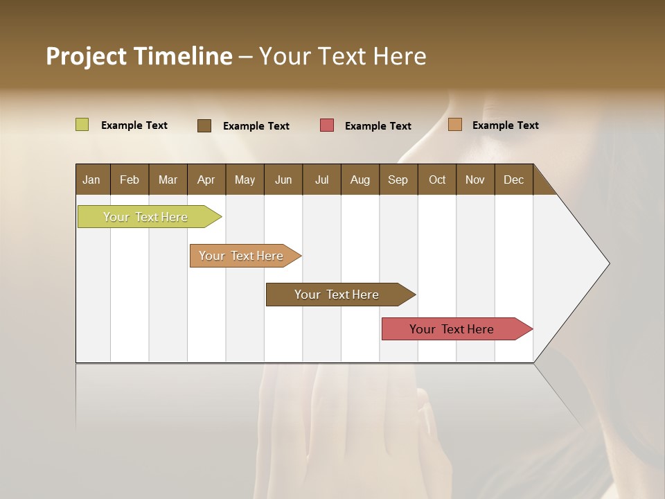 Female Prayer Belief PowerPoint Template