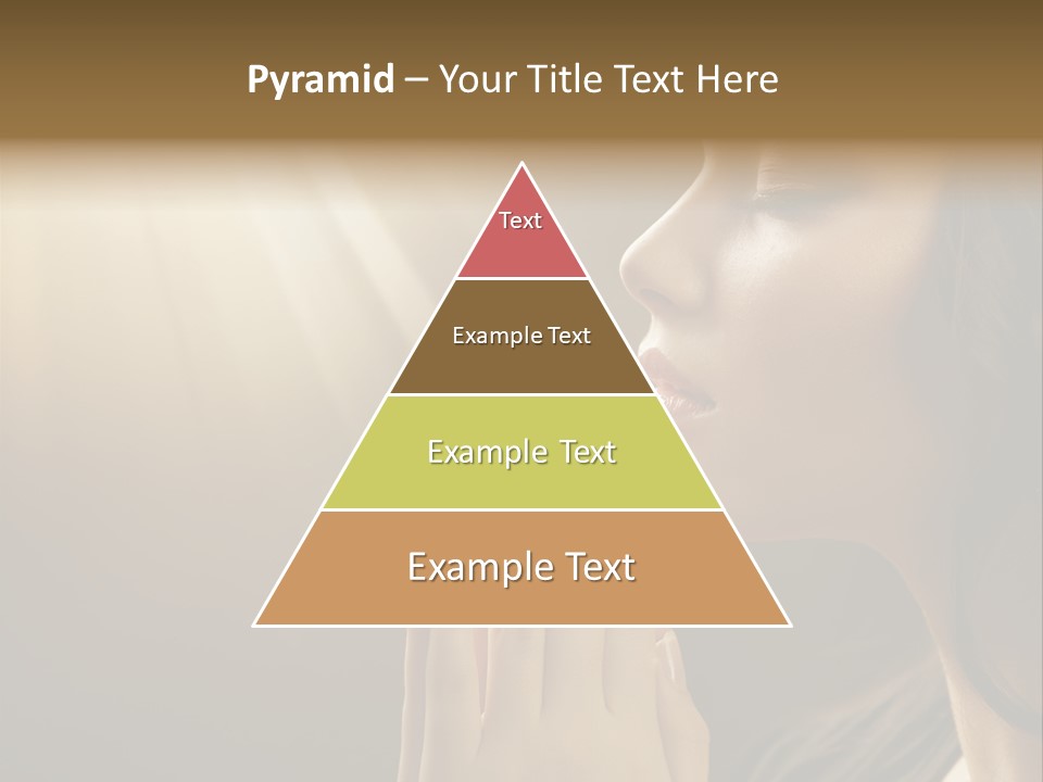 Female Prayer Belief PowerPoint Template