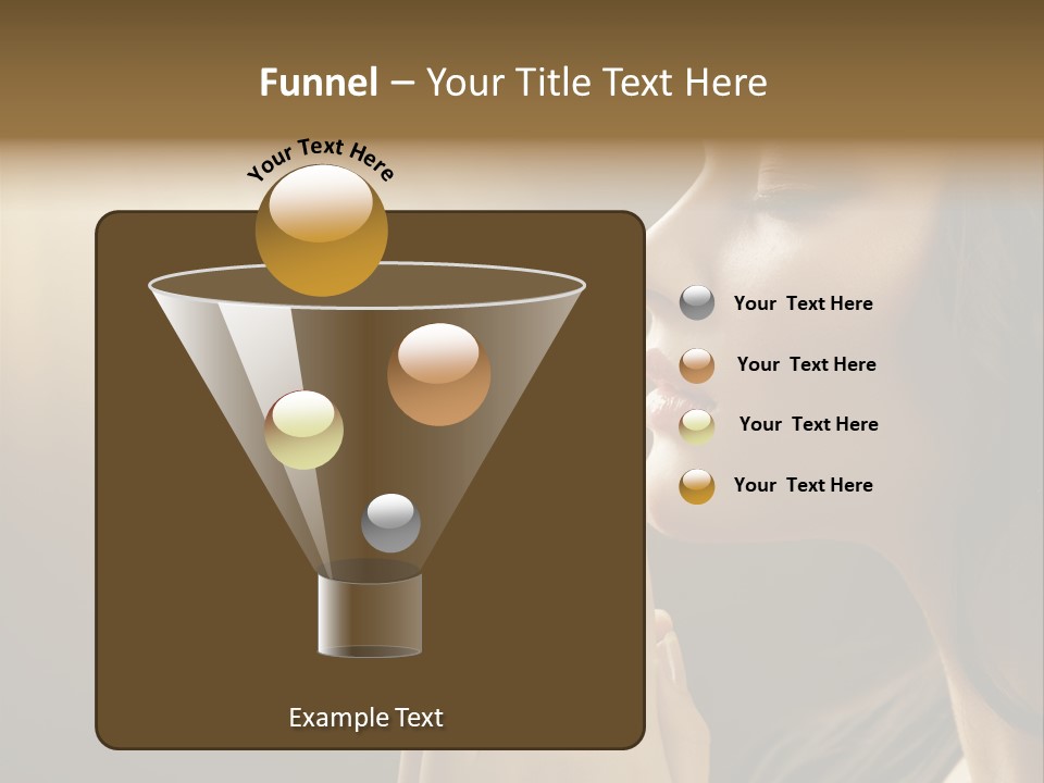 Female Prayer Belief PowerPoint Template