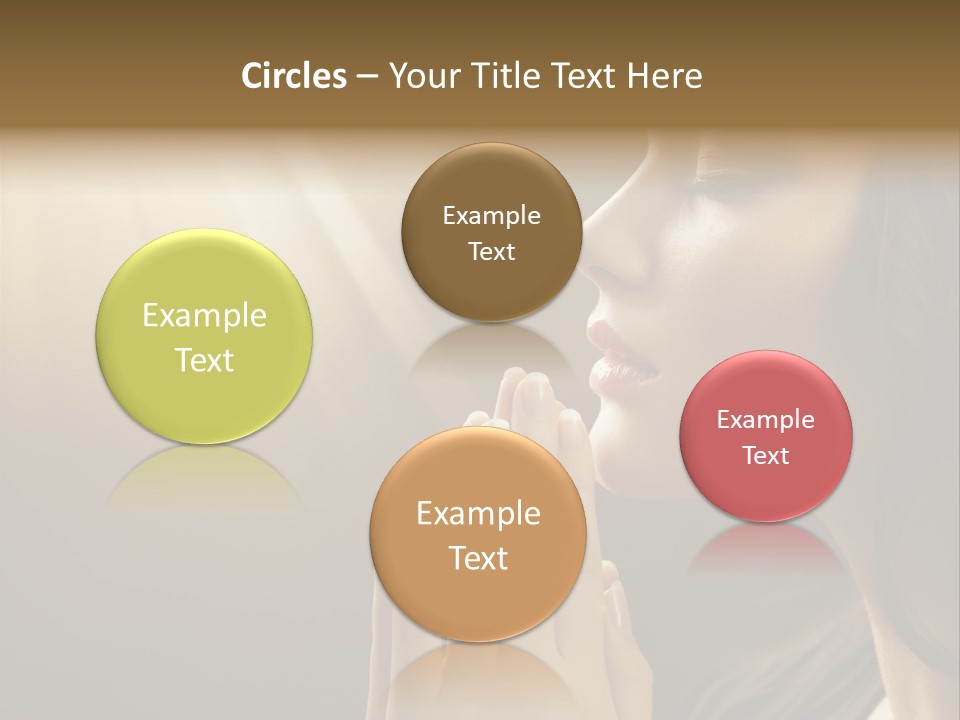 Female Prayer Belief PowerPoint Template