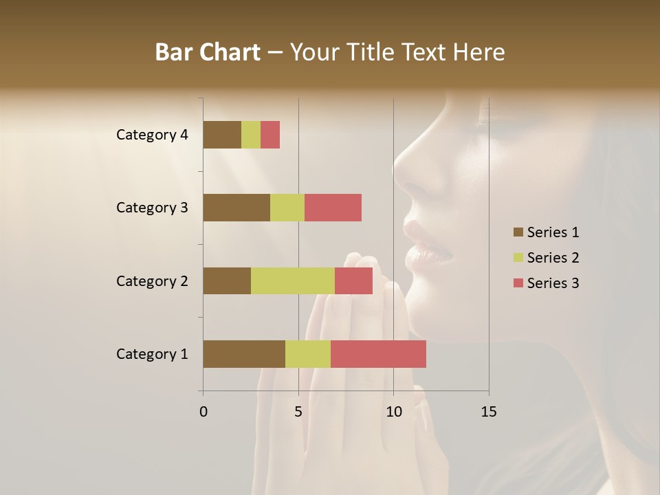 Female Prayer Belief PowerPoint Template