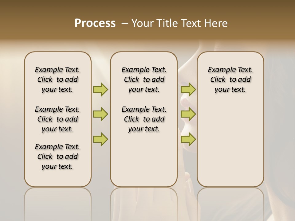 Female Prayer Belief PowerPoint Template