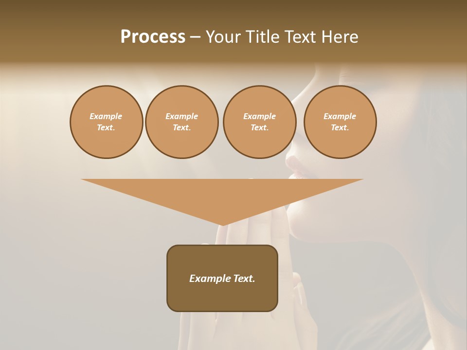 Female Prayer Belief PowerPoint Template