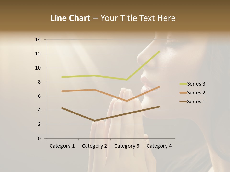 Female Prayer Belief PowerPoint Template