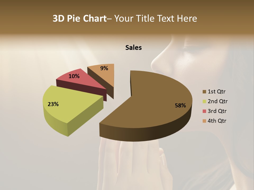 Female Prayer Belief PowerPoint Template