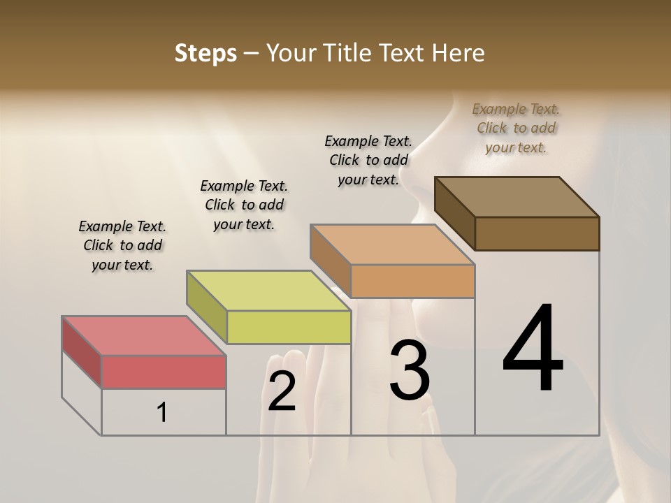 Female Prayer Belief PowerPoint Template