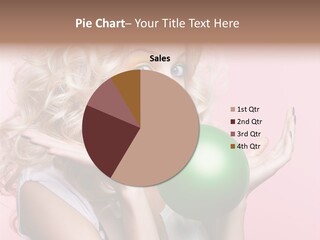 Blonde Beauty European PowerPoint Template