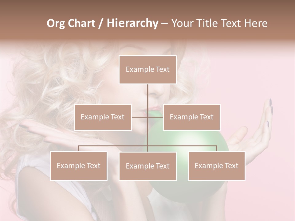 Blonde Beauty European PowerPoint Template