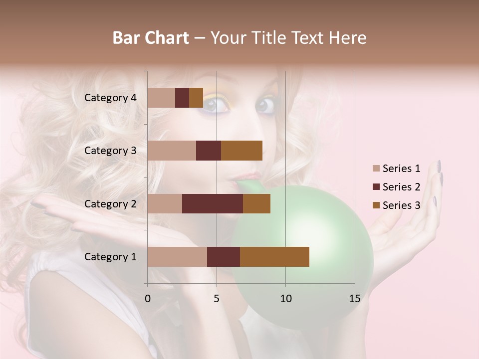 Blonde Beauty European PowerPoint Template