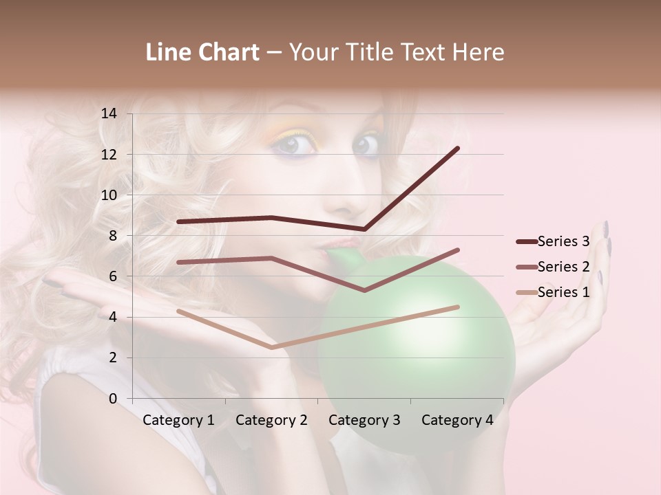 Blonde Beauty European PowerPoint Template