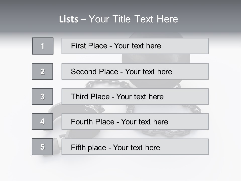 Open Law Pressure PowerPoint Template