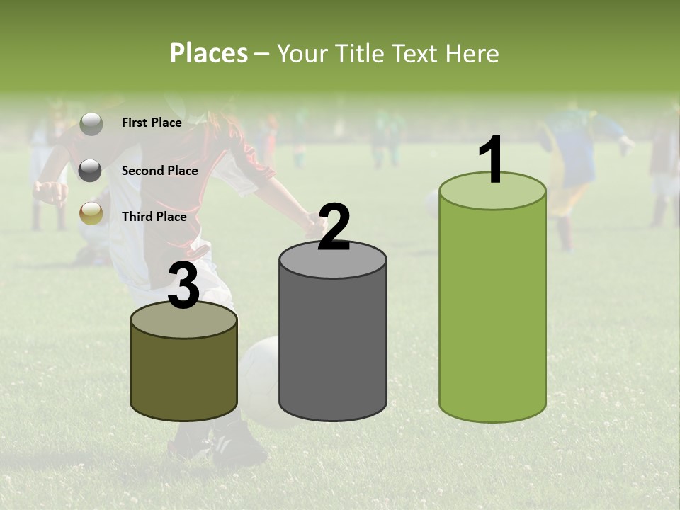 Ball Football Down PowerPoint Template