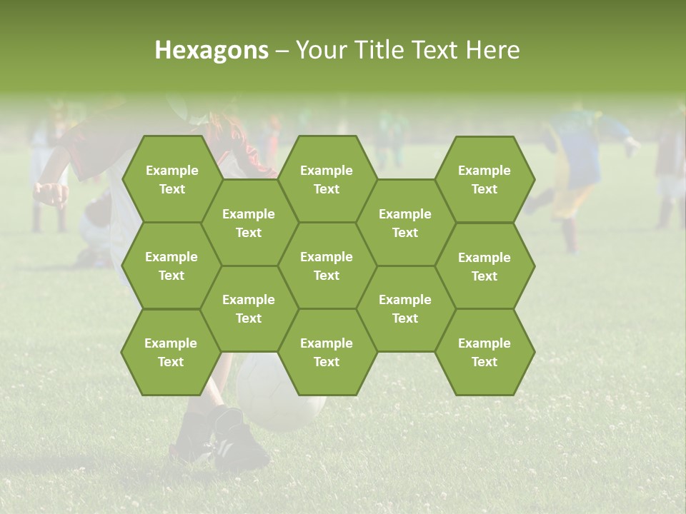 Ball Football Down PowerPoint Template