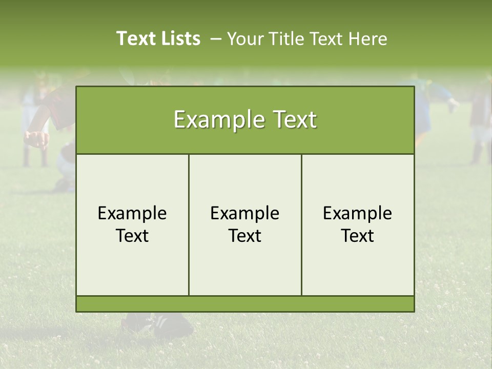 Ball Football Down PowerPoint Template