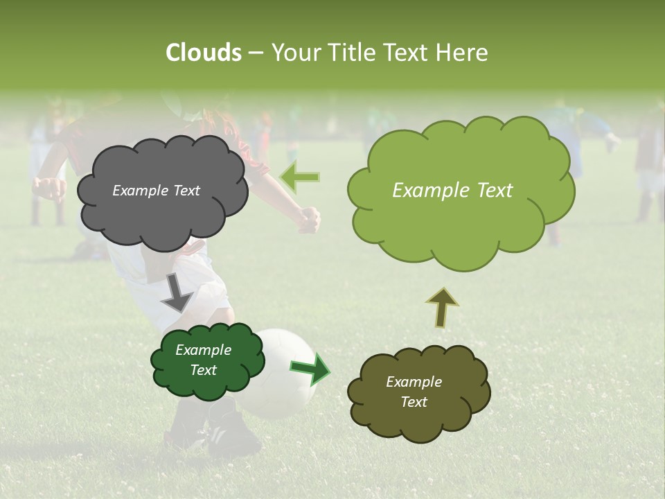 Ball Football Down PowerPoint Template
