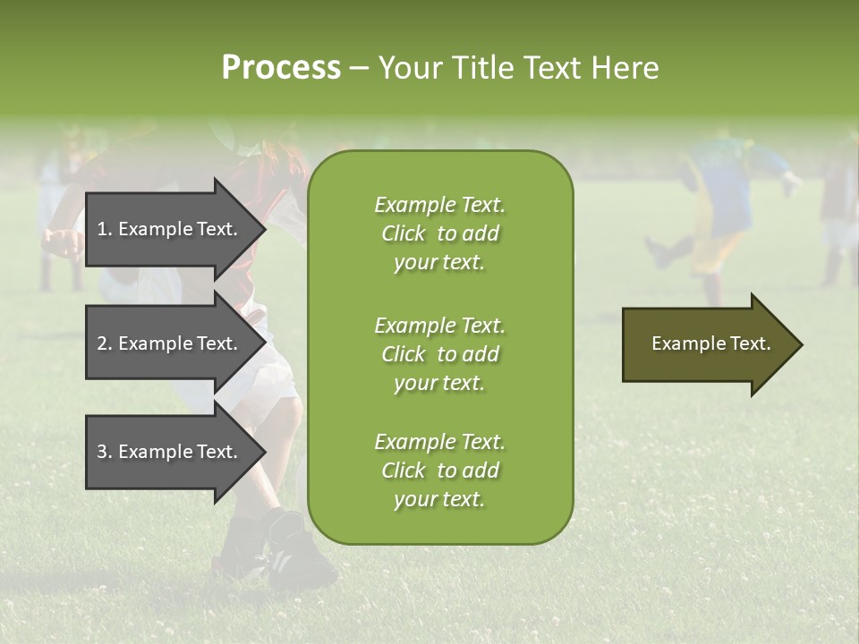 Ball Football Down PowerPoint Template