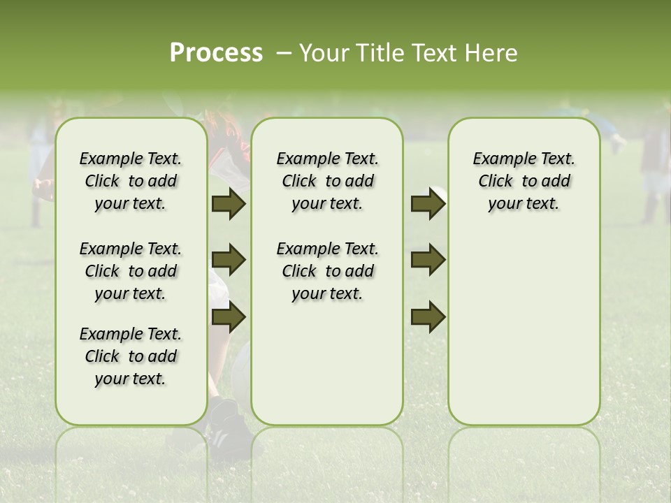Ball Football Down PowerPoint Template