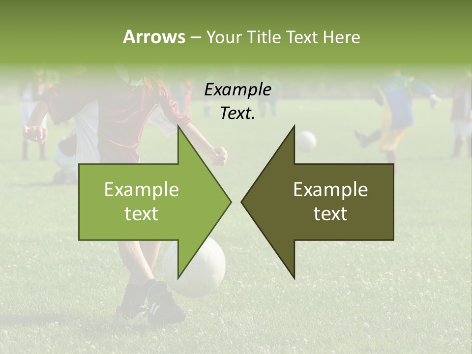 Ball Football Down PowerPoint Template
