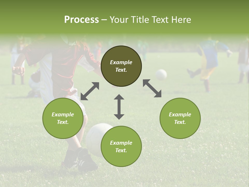 Ball Football Down PowerPoint Template
