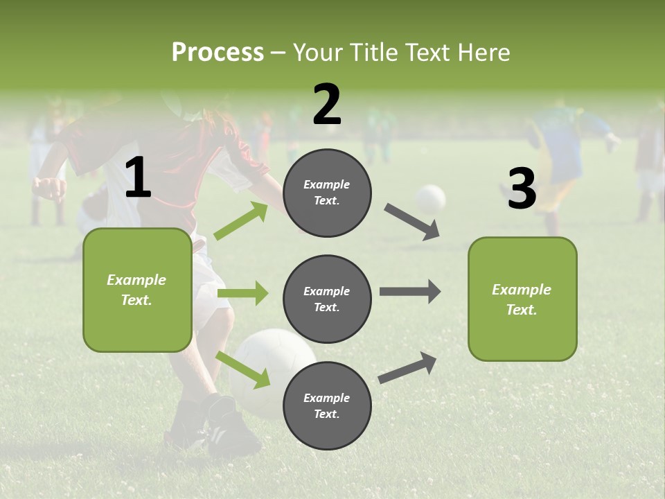 Ball Football Down PowerPoint Template