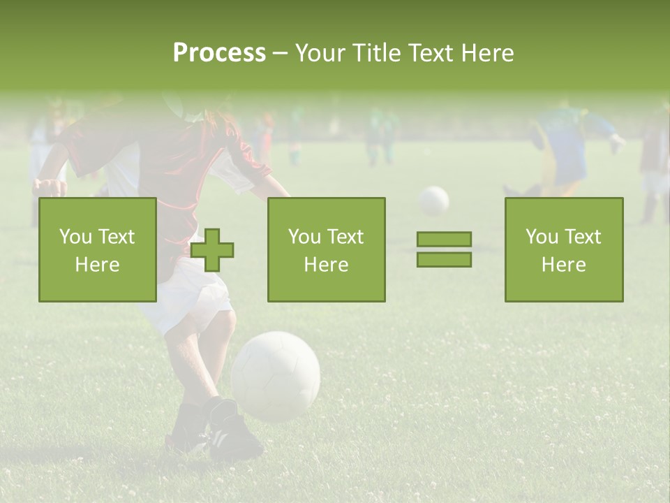 Ball Football Down PowerPoint Template