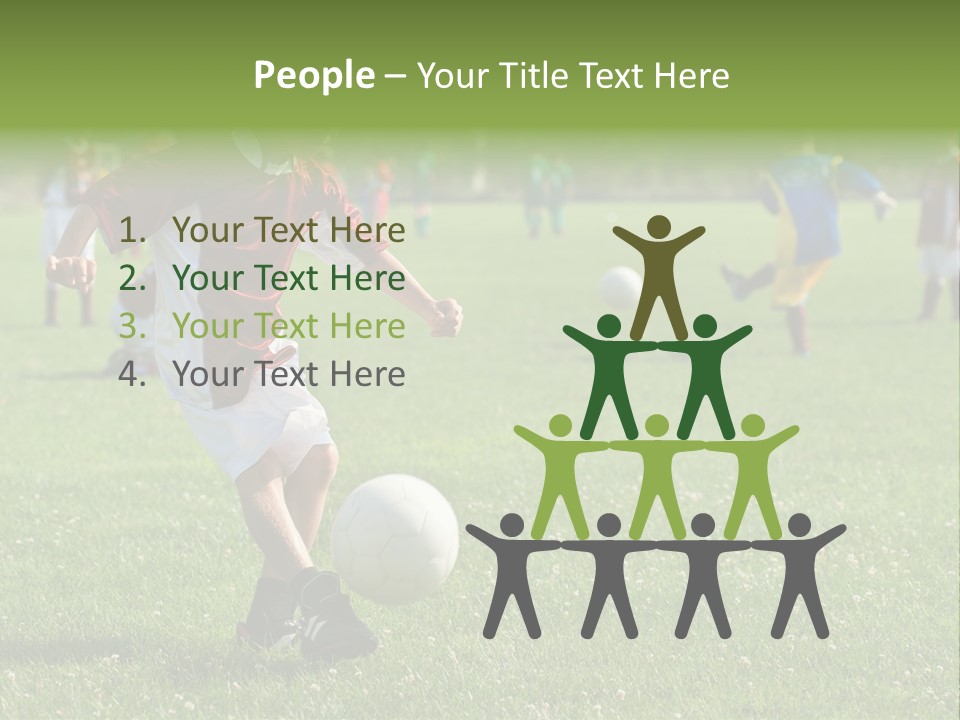 Ball Football Down PowerPoint Template