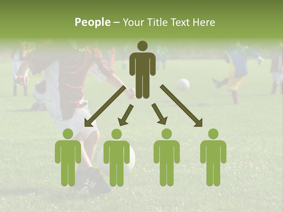 Ball Football Down PowerPoint Template